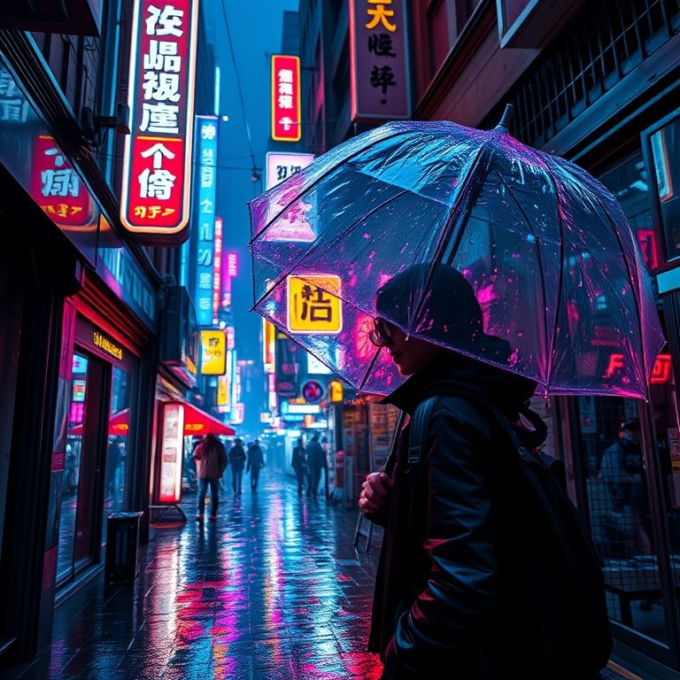 Creative Cyberpunk Neon gallery artwork