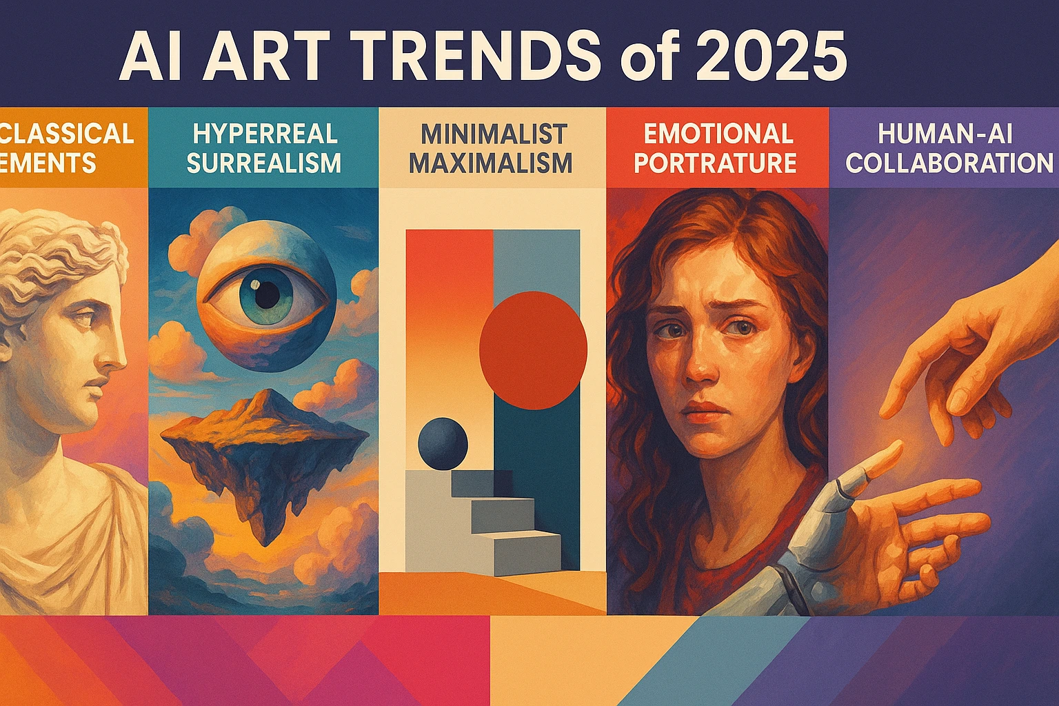 5 AI Art Trends That Will Define 2025: From Neo-Classical Renaissance to Virtual Influencers