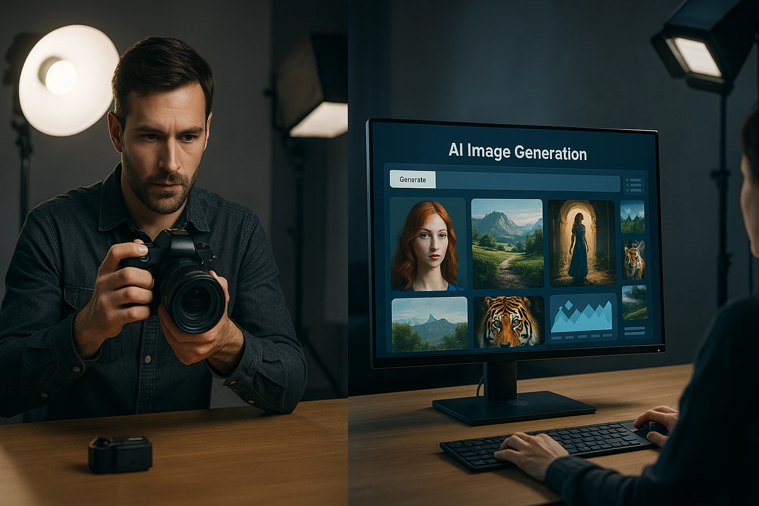 AI vs Traditional Photography: The Great Creative Divide of 2025