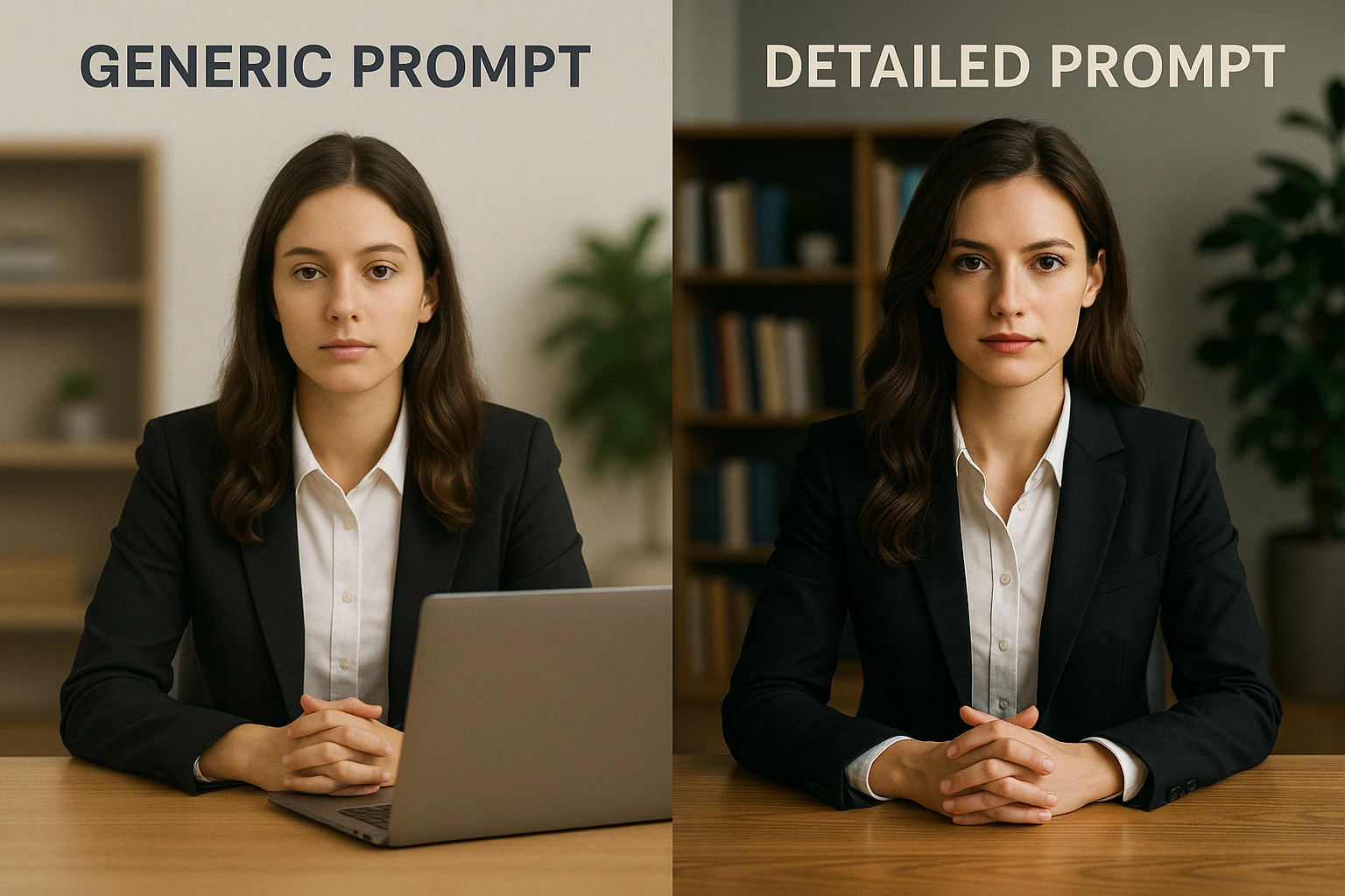 Bad vs Good Prompt Comparison